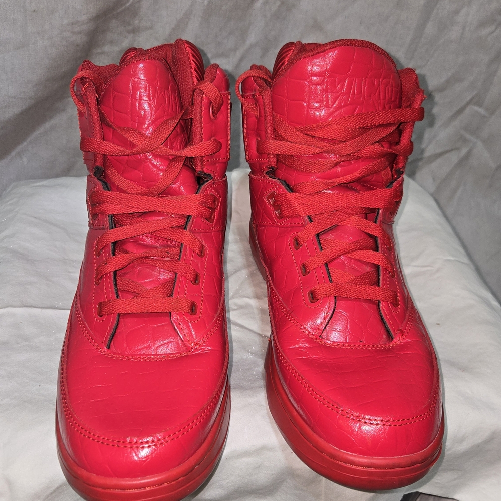 Ewing Athletics 33 Hi Red Croc Patrick Ewing Size 10.5 Clean Rare
